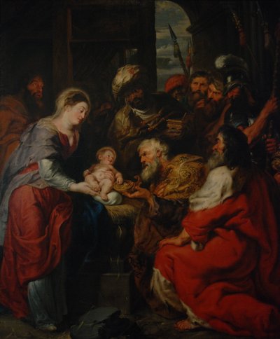 La Adoración de los Magos de Peter Paul Rubens